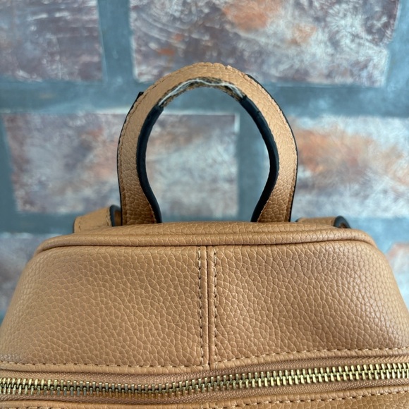 Marc New York Brown Vegan Leather Backpack - Picture 5 of 13